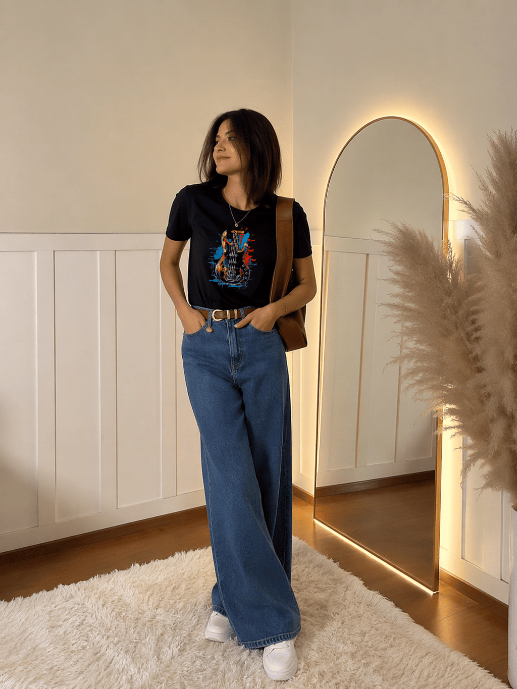 Camiseta Feminina Tradicional Manga Curta - Almayda Urban Bass