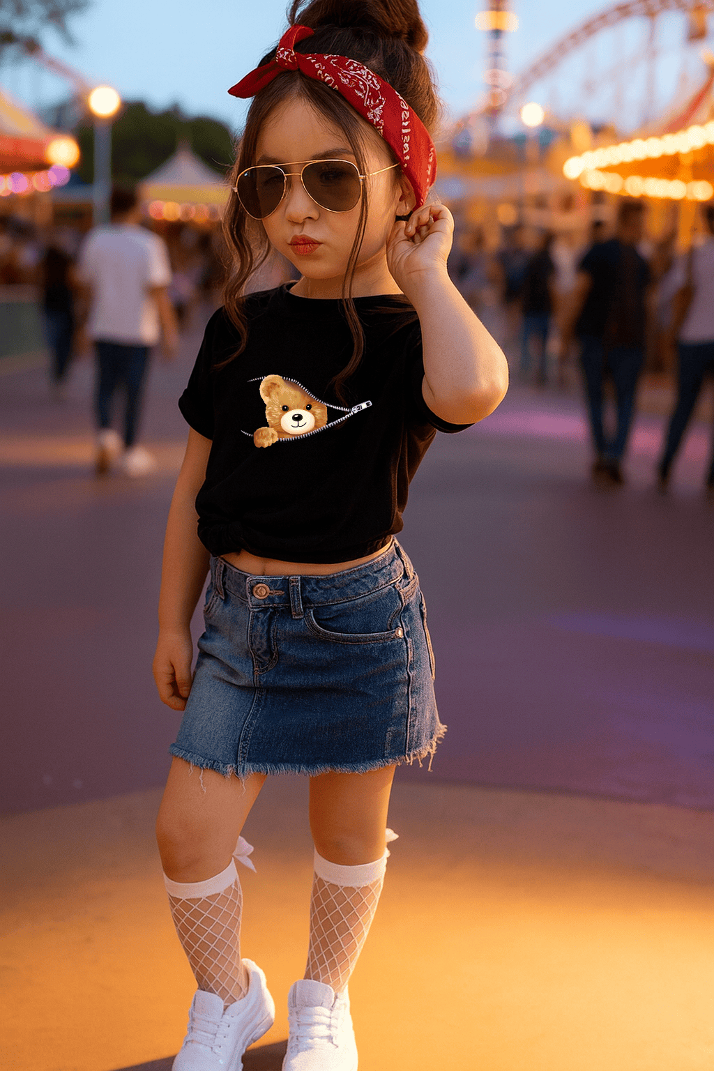 Camiseta Infantil Feminina - Sweet Bear
