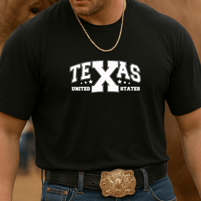 Camiseta Masculina Premium Texas United States
