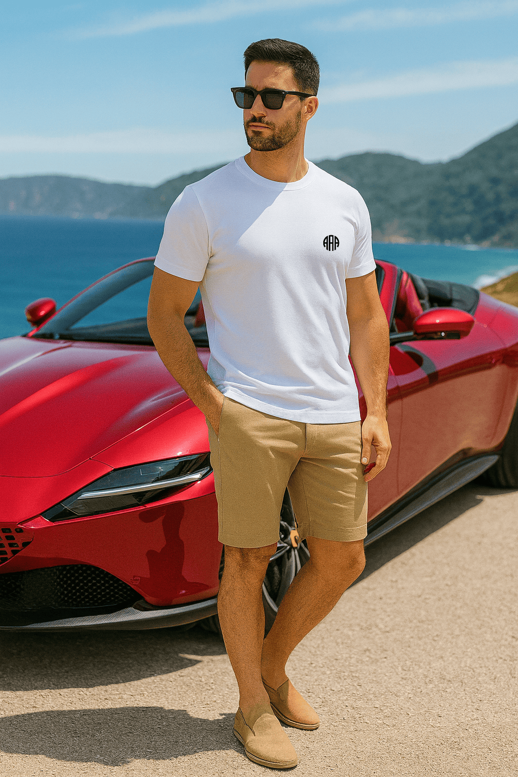 Camiseta Masculina Premium - Almayda Minimalista