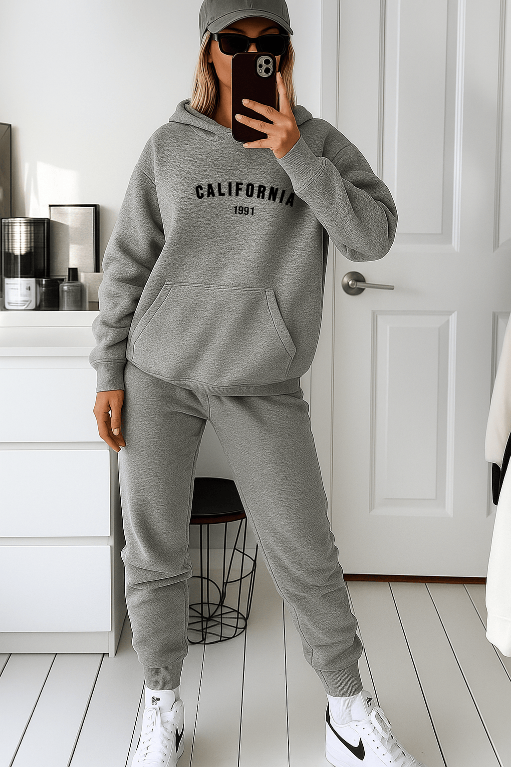 Moletom Feminino Canguru - California 1991