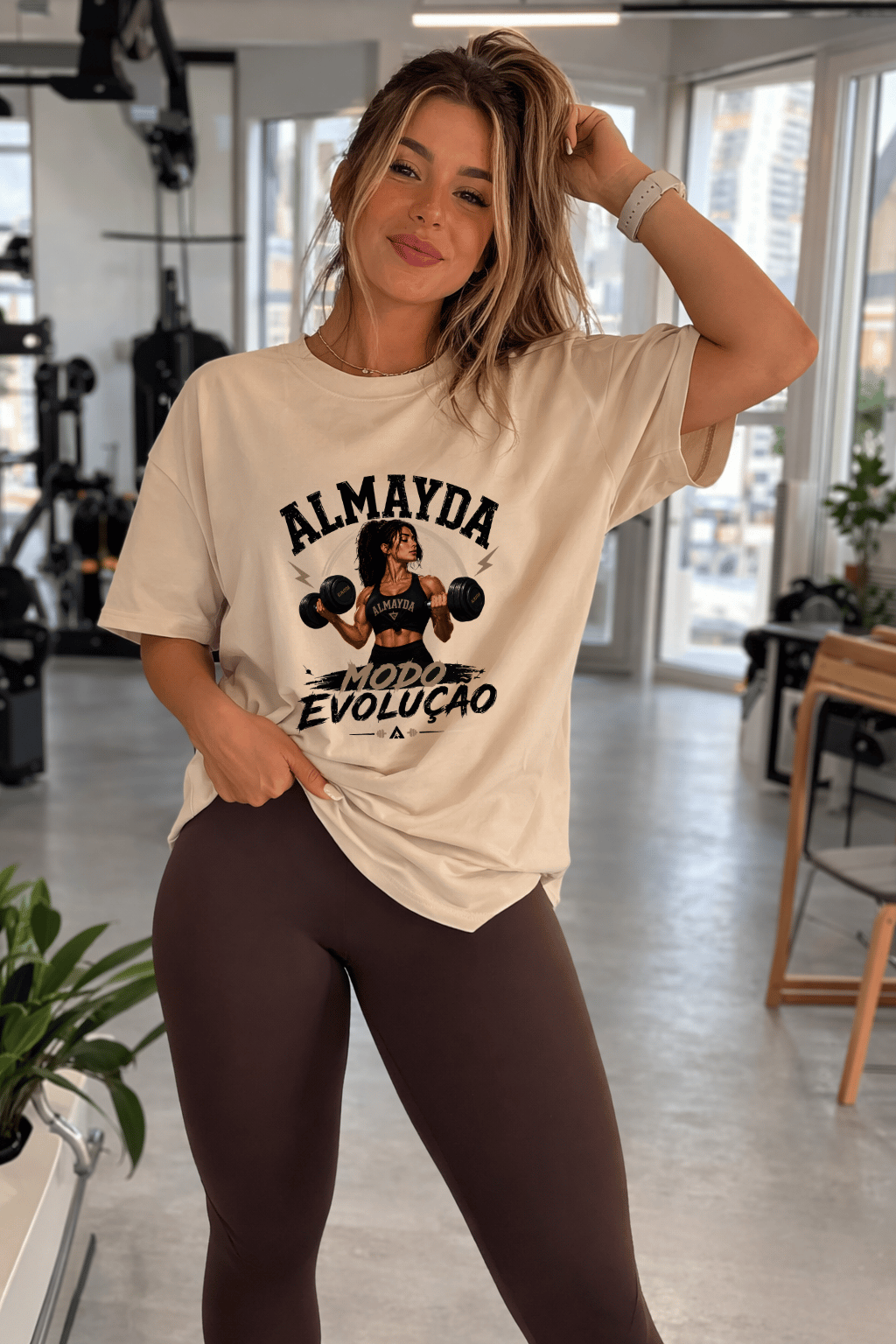 Camisetão Feminino Oversized Almayda - Evolution Mode
