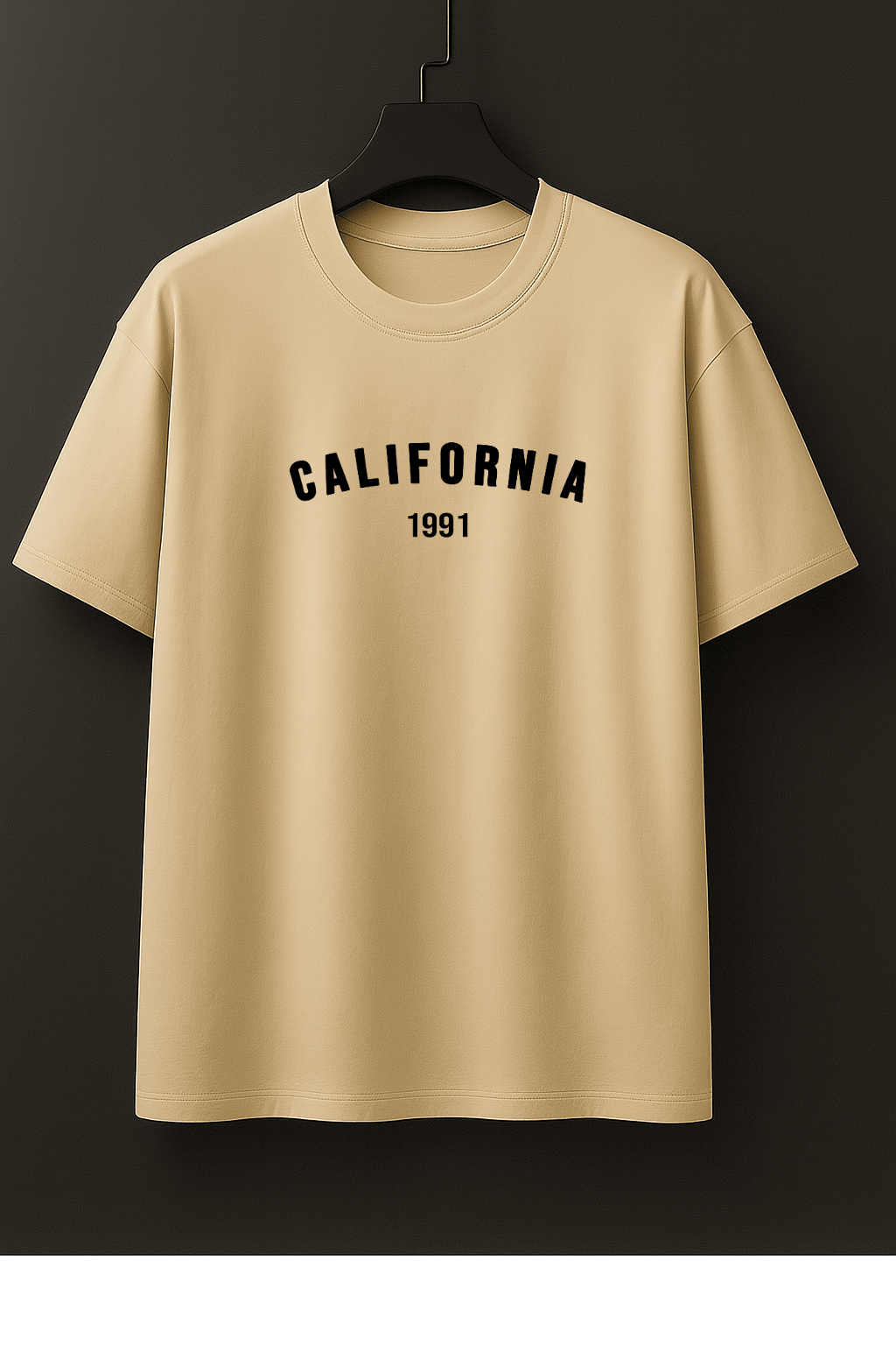 Camiseta Oversized Masculina | Estampa - California 1991