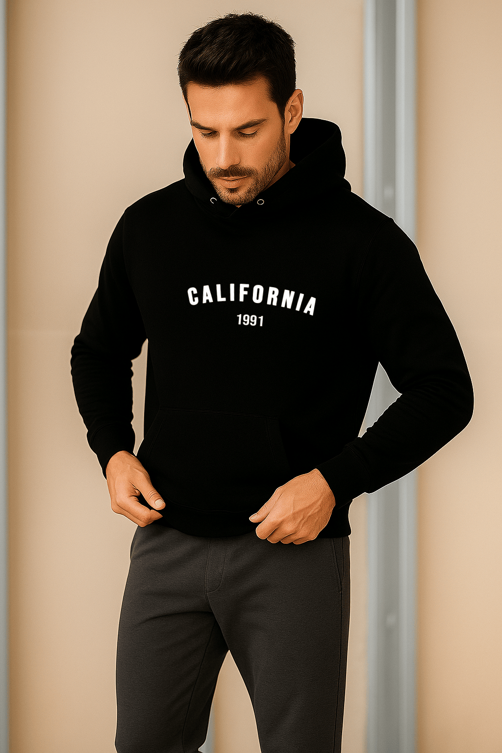 Moletom Masculino Canguru - California 1991