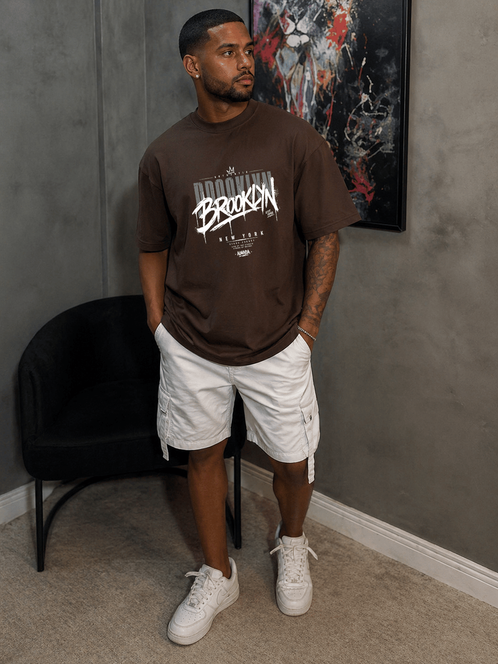 Camisetão Oversized Masculino - Almayda Crown District