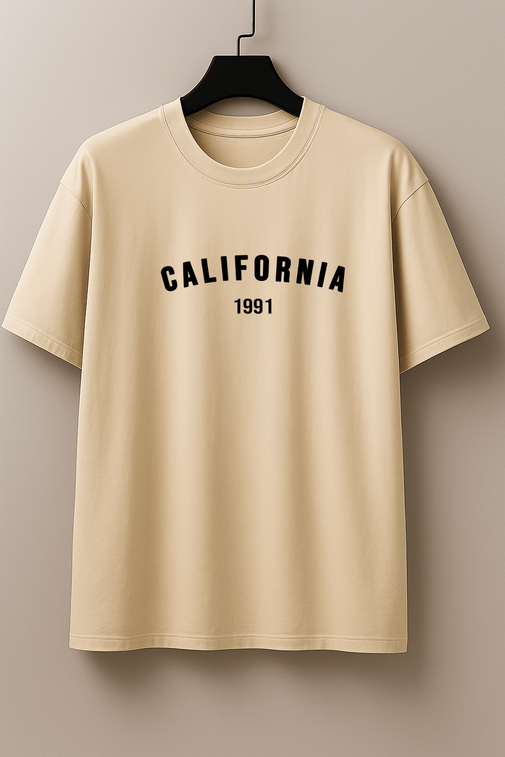 Camiseta Oversized Masculina | Estampa - California 1991