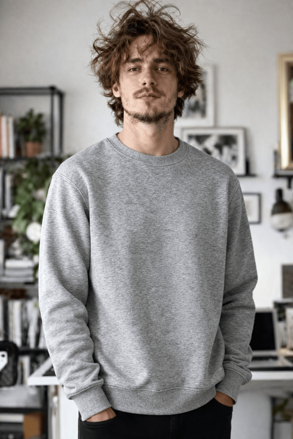 Moletom Masculino Careca - Liso