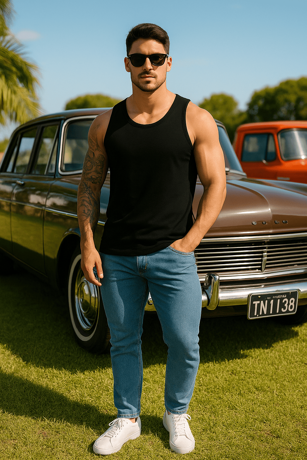 Camiseta Regata Masculina - Lisa | Streetwear Casual