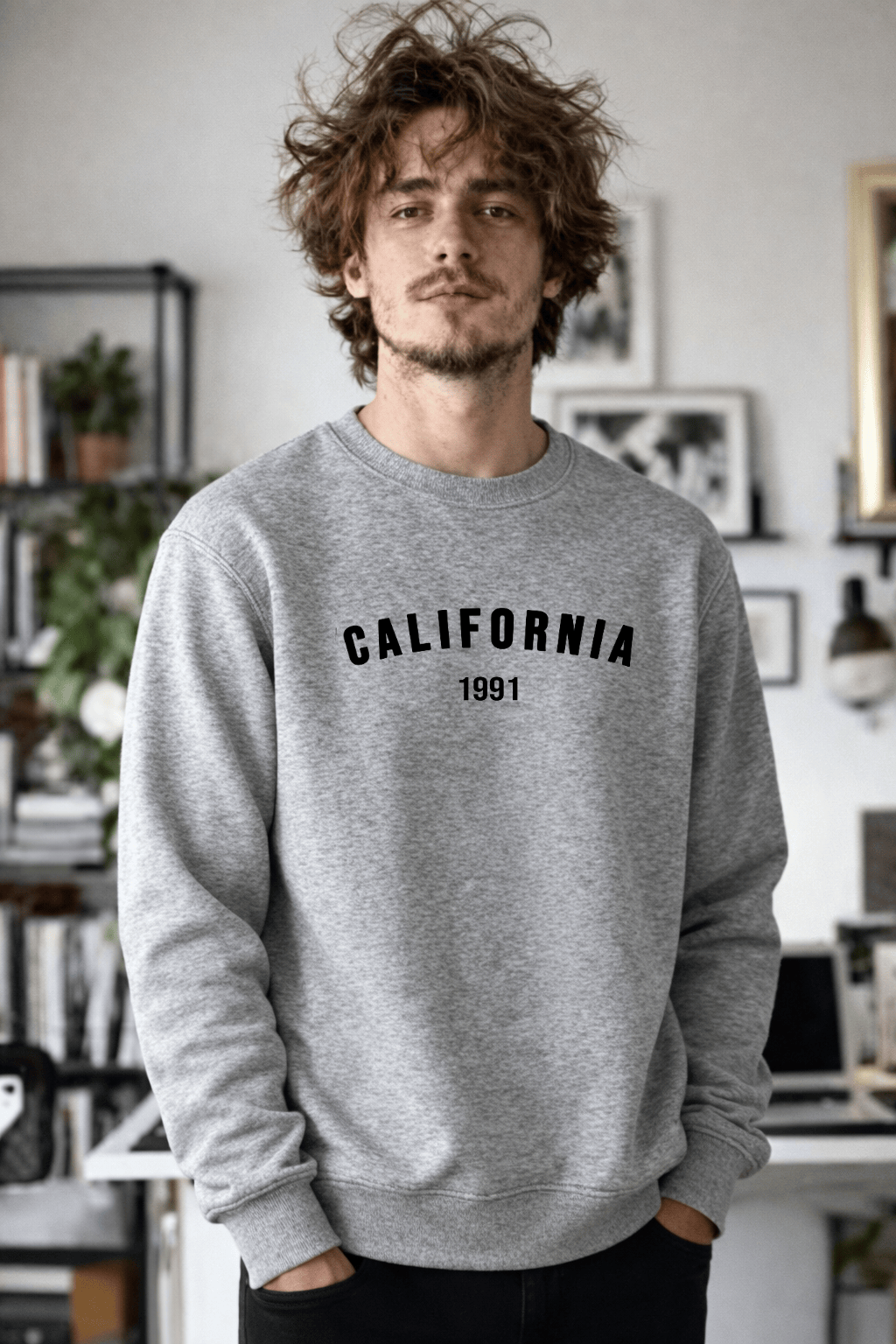 Moletom Masculino Careca - California 1991