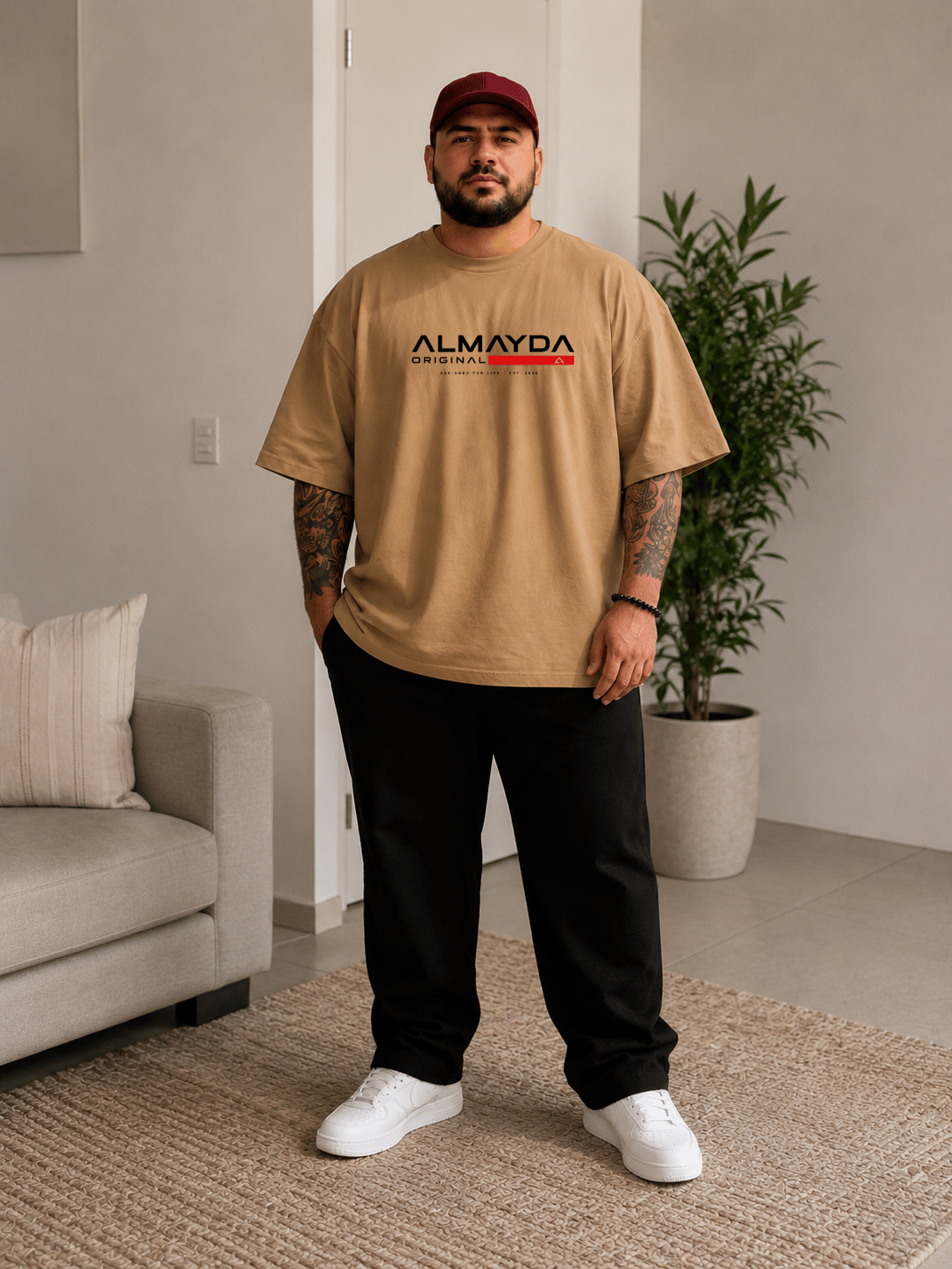Camisetão Masculino Oversized - Lançamento Almayda For Life
