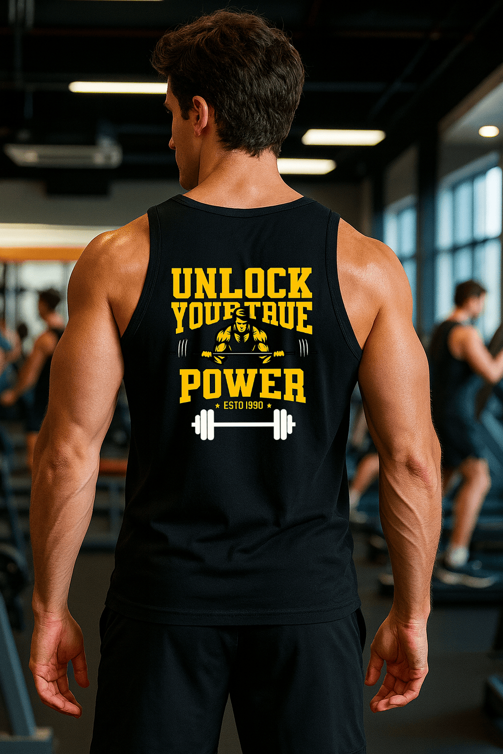 Camiseta Regata Masculina - Unlock Your True Power
