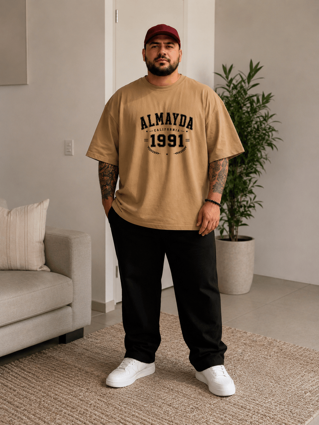 Camisetão Masculino Oversized - Lançamento Almayda California 1991