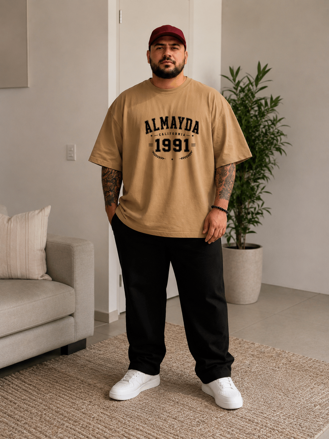 Camisetão Masculino Oversized - Lançamento Almayda California 1991