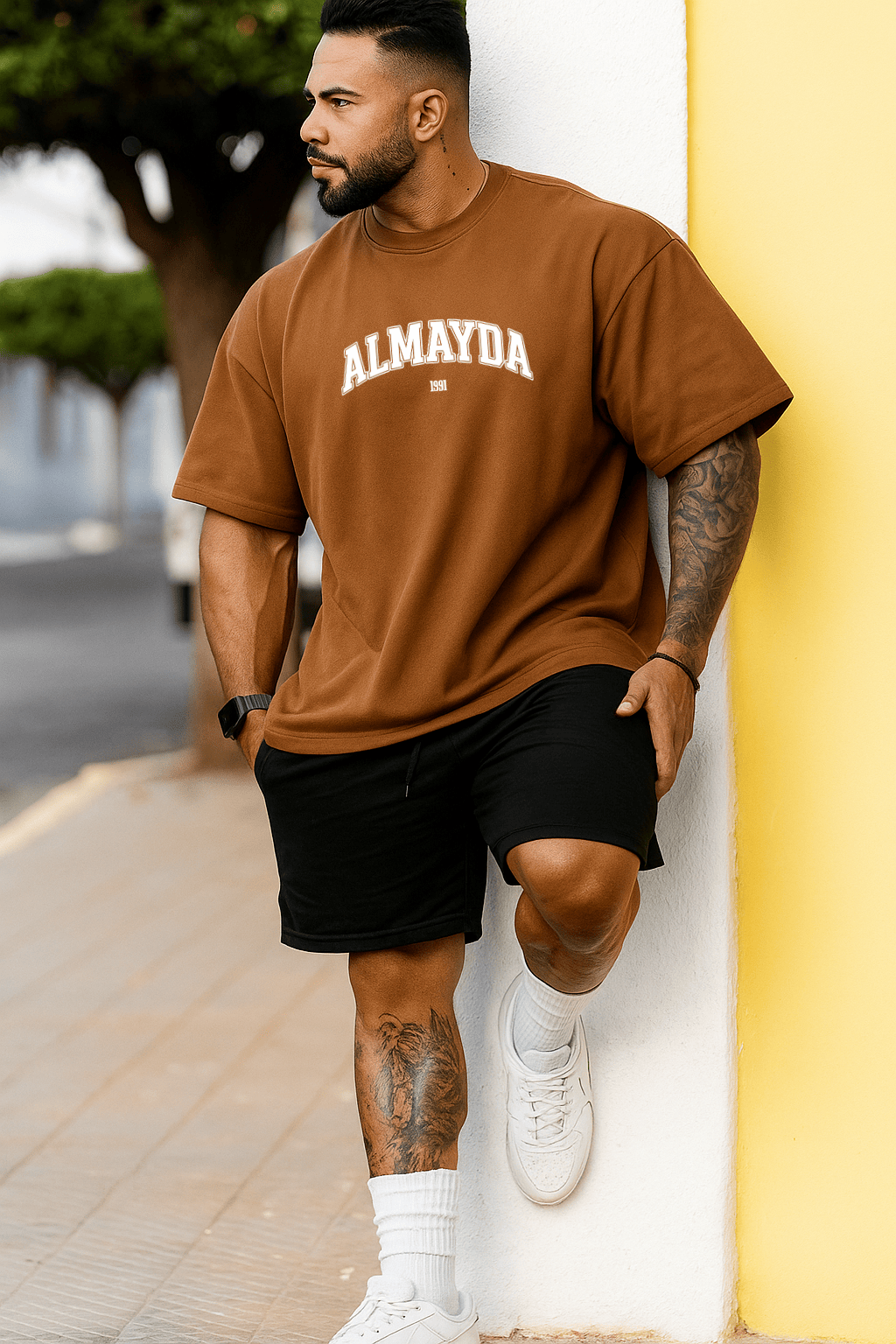 Camiseta Oversized Masculina Premium - Almayda 1991