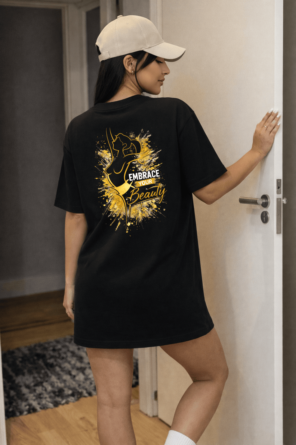 Camisetão Oversized  Feminina -  Embrace Your Beauty
