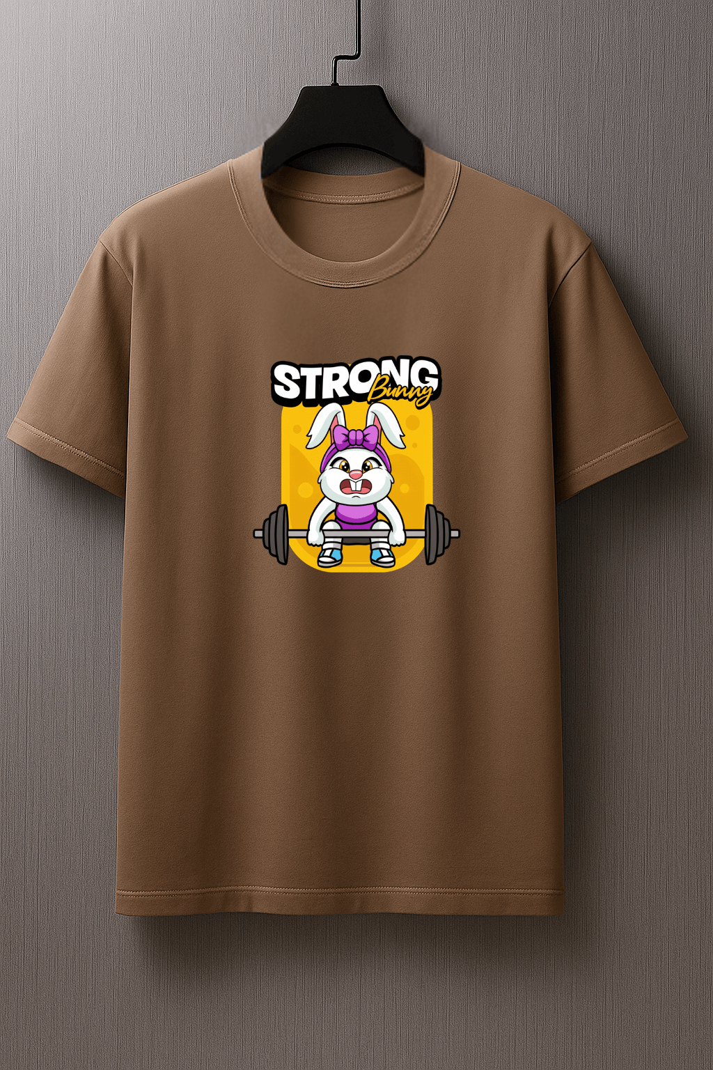 Camiseta Tradicional Manga Curta Feminina - Power Bunny