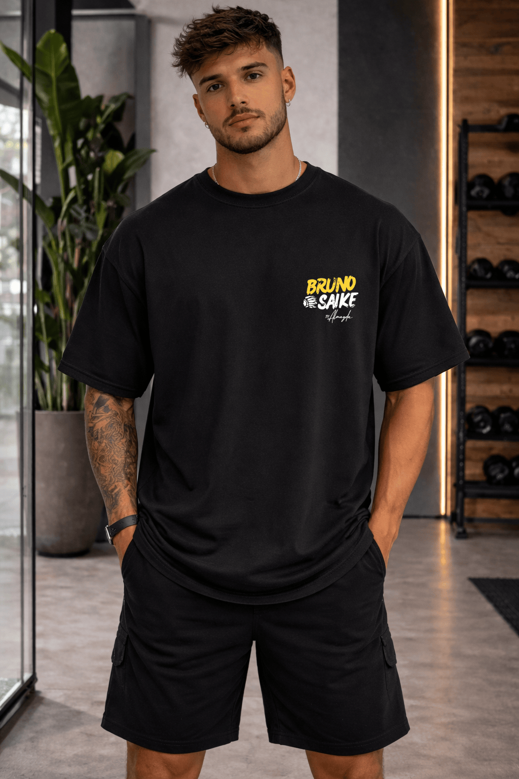Camisetão Oversized  Masculina Bruno Saike by Almayda