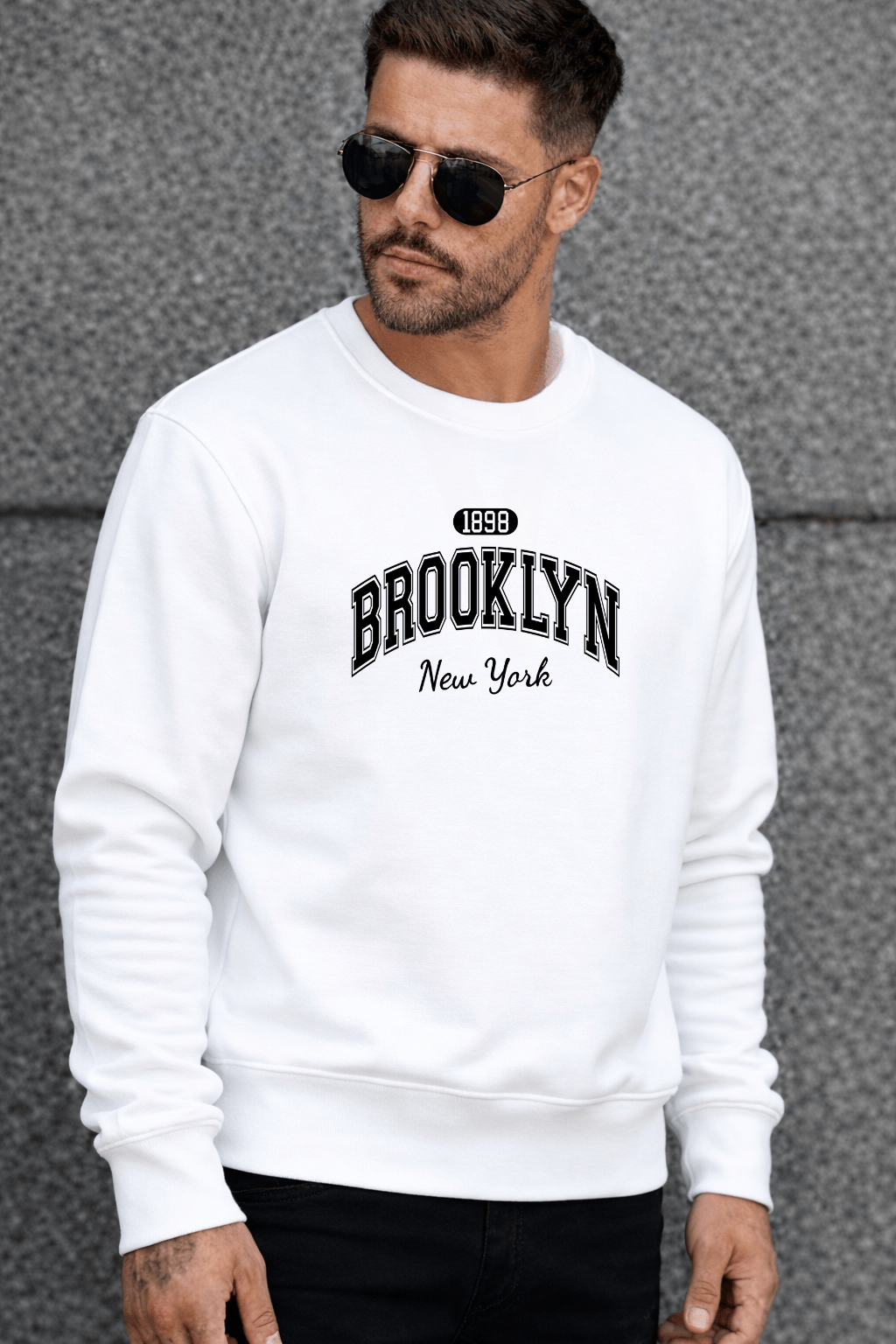 Moletom Masculino Careca - Brooklyn New York
