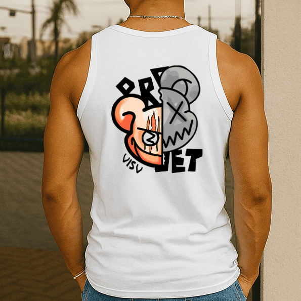 Camiseta Regata Masculina - Urso Bear | Streetwear Casual