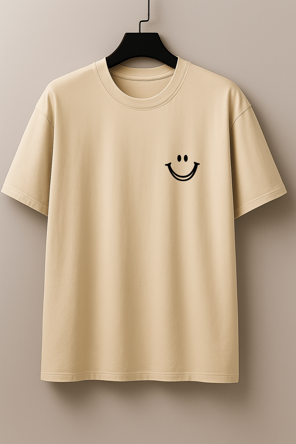 Camiseta Feminina | Estampa - Sorrisinho Minimalista