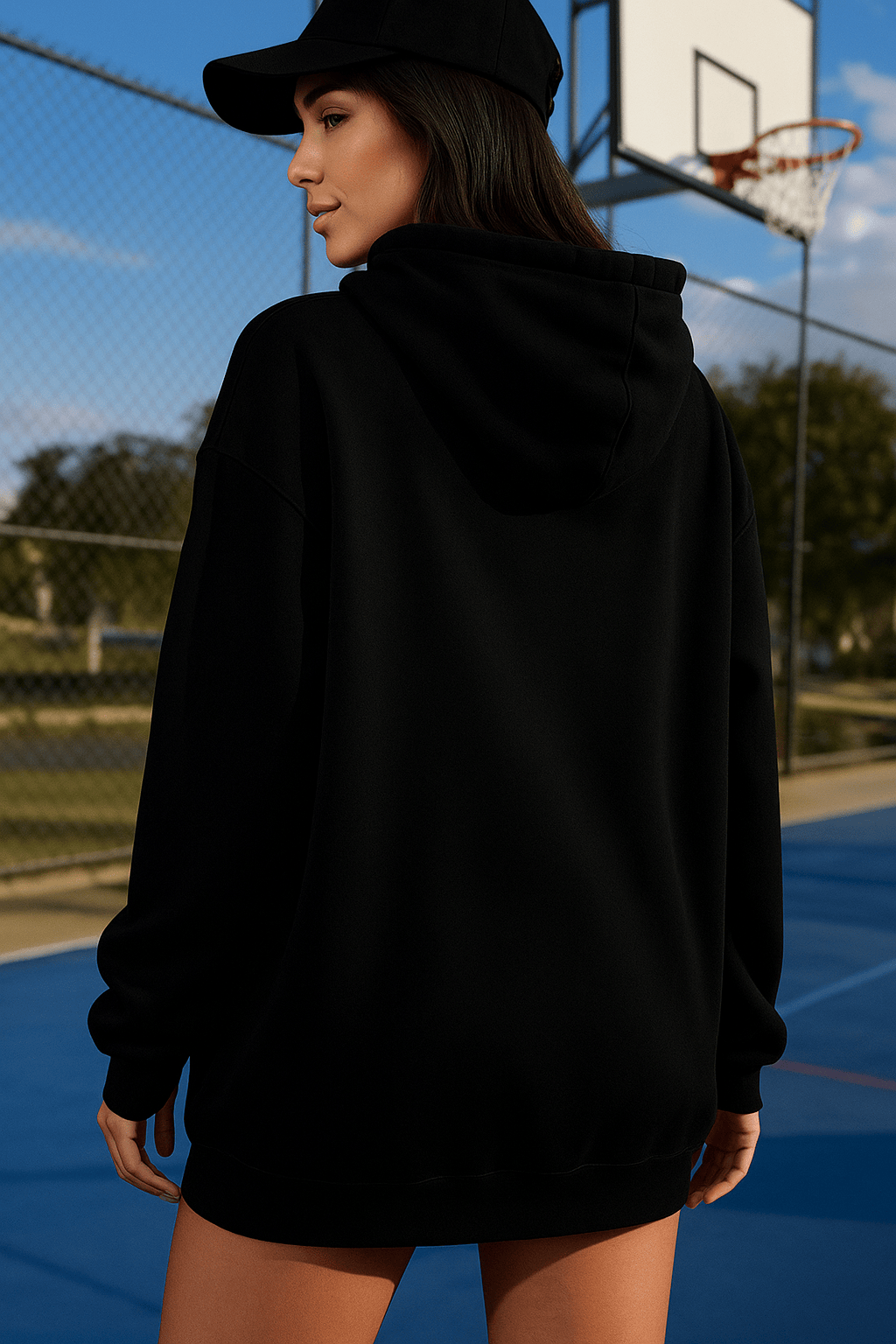 Moletom Feminino Canguru - U.S.A 23 Chicago