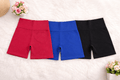 Kit 3 Shorts Femininos Canelados Fitness | Azul, Preto e Vermelho