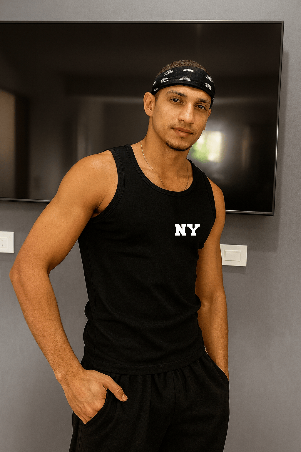 Camiseta Regata Masculina - NY | Streetwear Casual