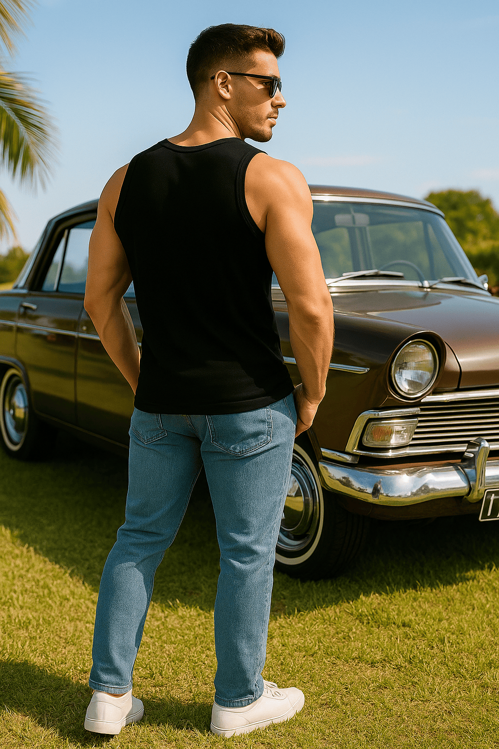 Camiseta Regata Masculina - Almayda | Streetwear Casual