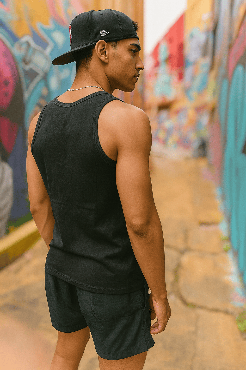 Camiseta Regata Masculina - Los Angeles | Streetwear Casual