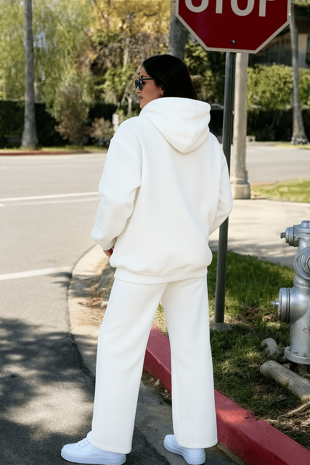 Moletom Feminino - Liso Canguru