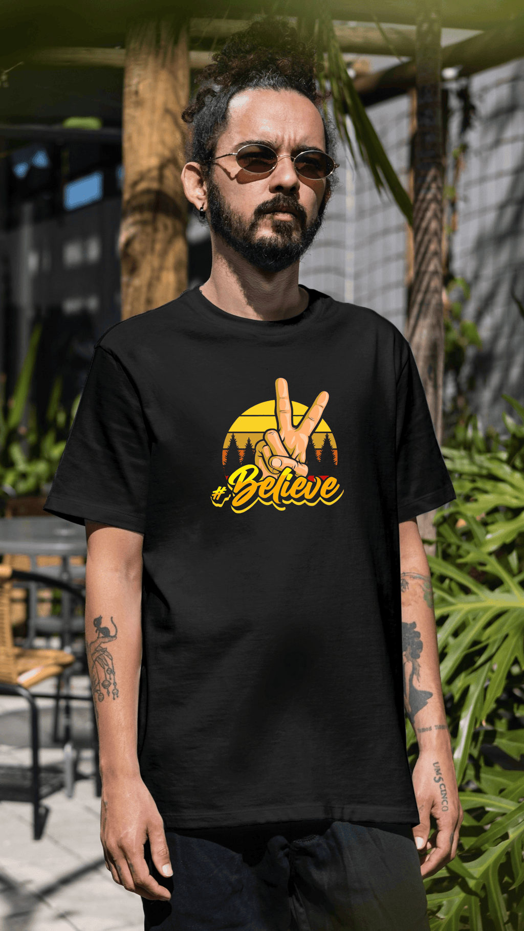 Camiseta Masculina Premium - Retrô Believe