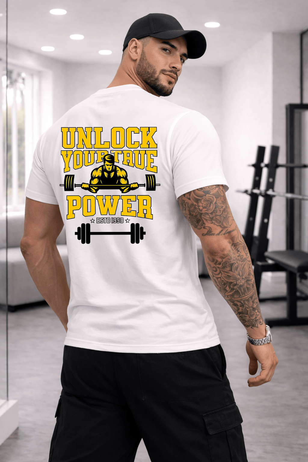 Camiseta Masculina Premium Manga Curta Tradicional |  Unlock