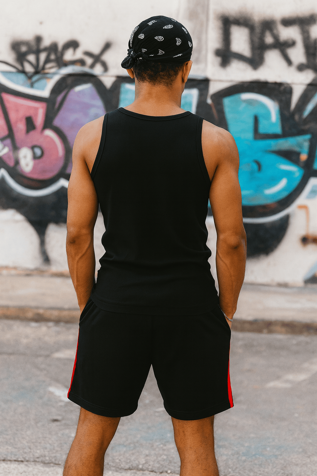 Camiseta Regata Masculina - Rose Pain Red | Streetwear Casual