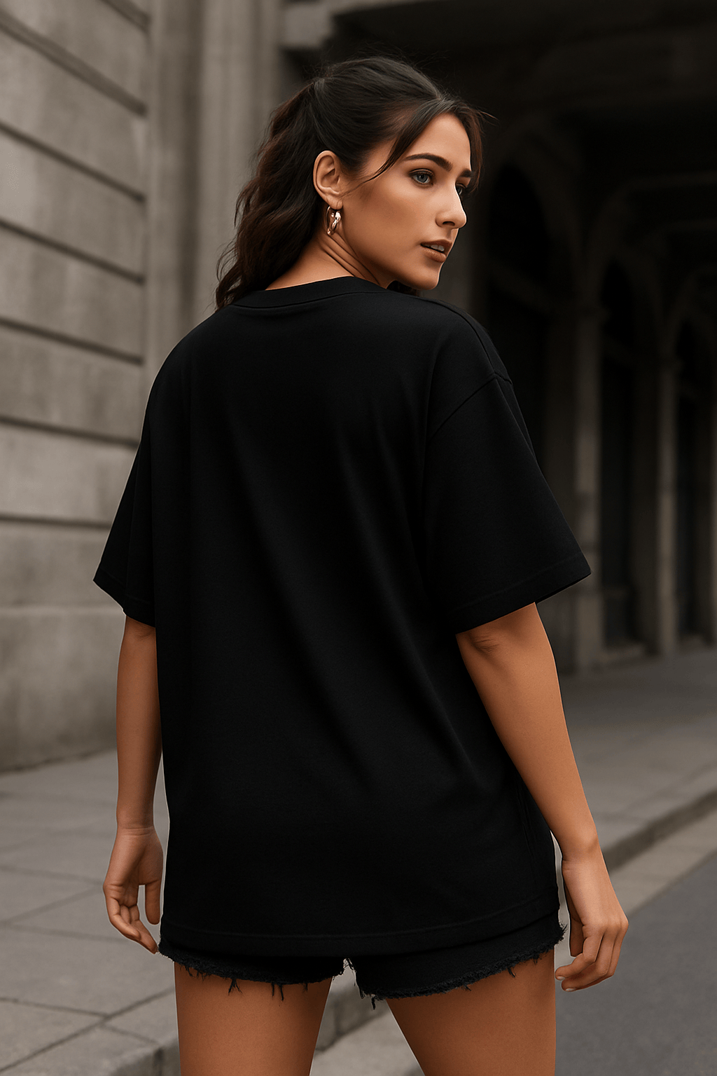 Camiseta Oversized Feminina Bunny Strong