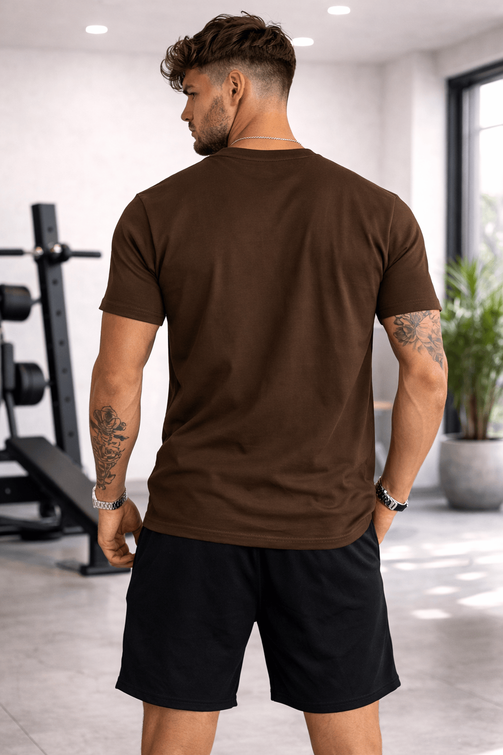 Camiseta Masculina Premium Manga Curta Tradicional   | Estampa Halteres