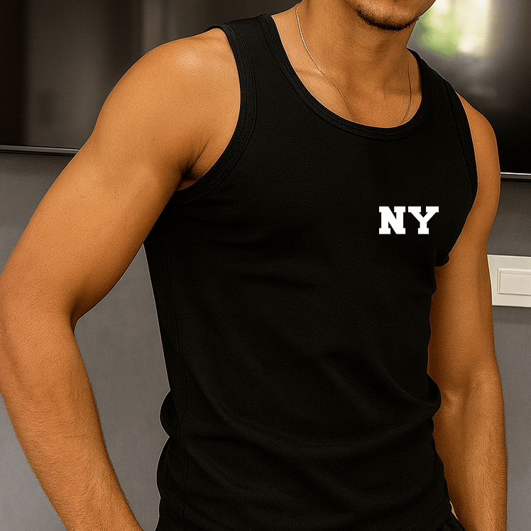 Camiseta Regata Masculina - NY | Streetwear Casual