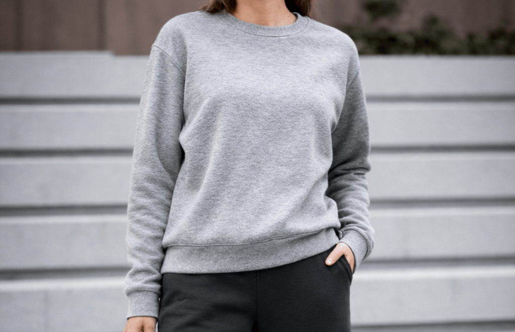 Moletom Feminino Careca - Liso