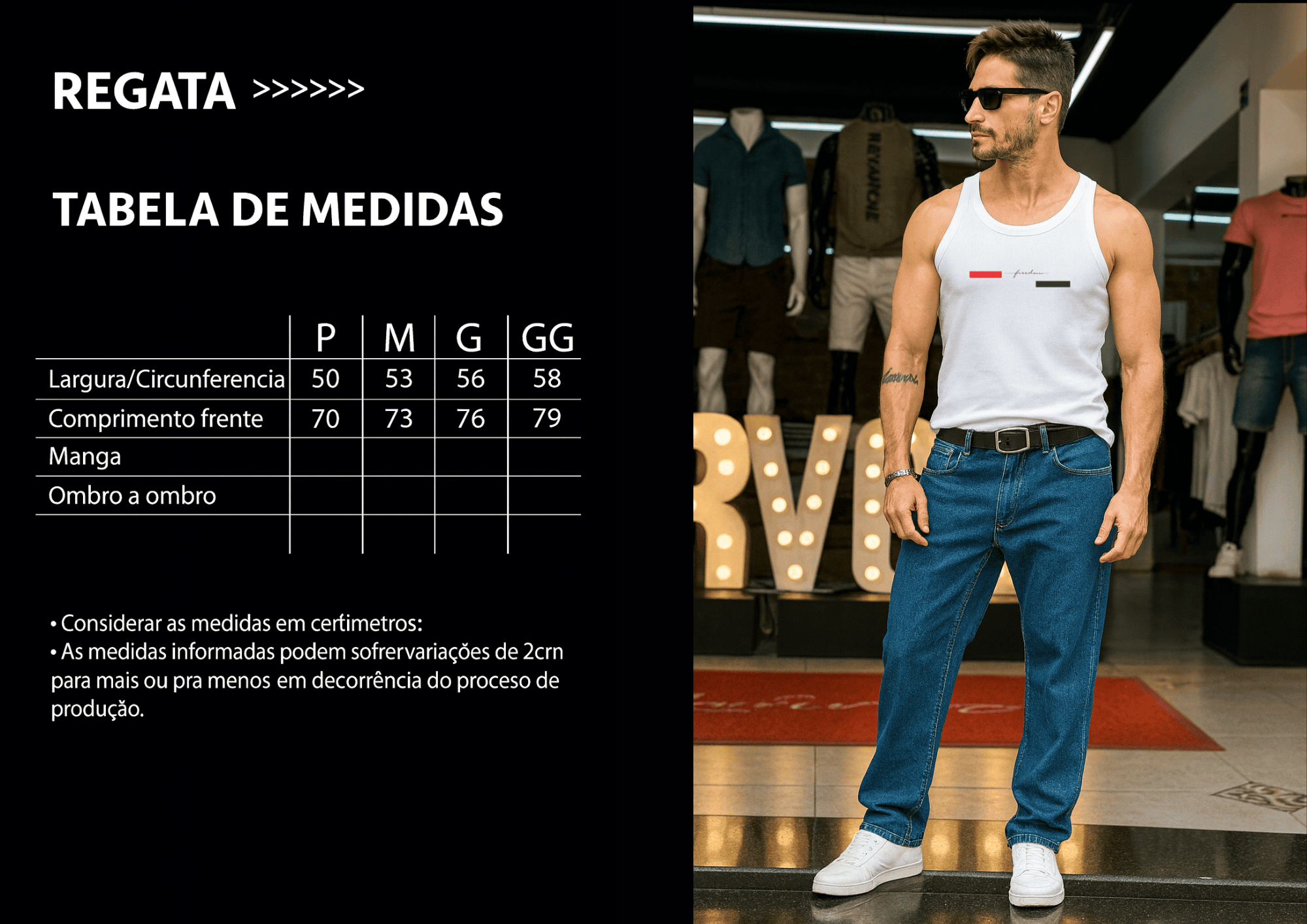 Camiseta Regata Masculina - Freedom