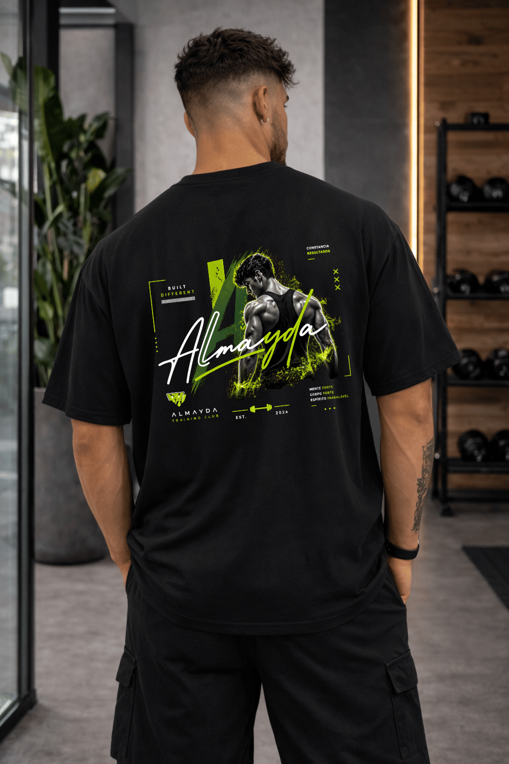 Camisetão Masculino Oversized - Almayda Built Different