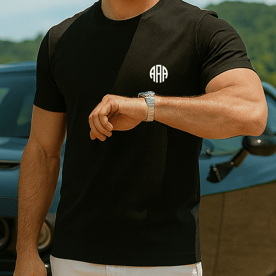 Camiseta Masculina Premium - Almayda Minimalista