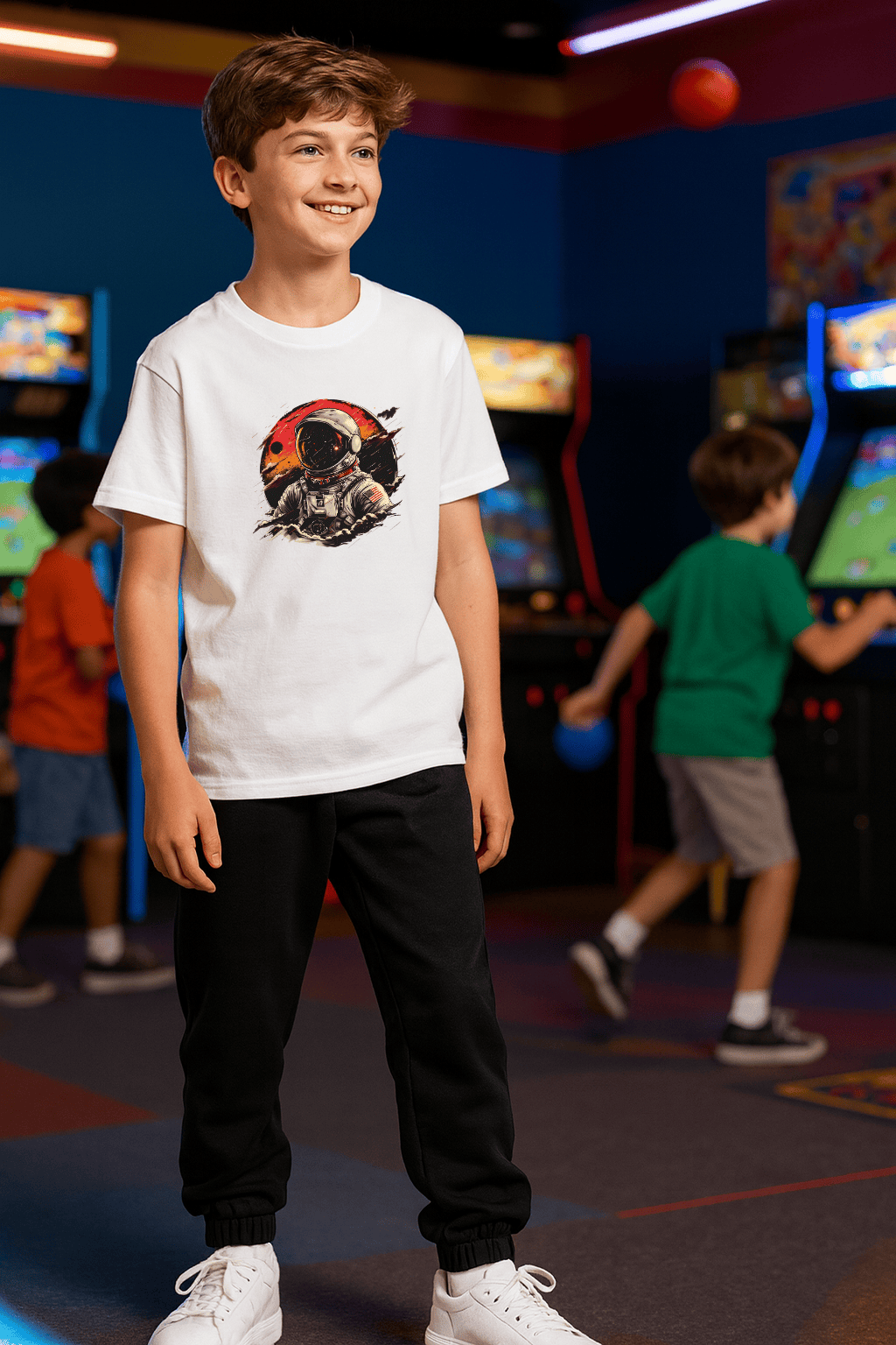 Camiseta Infantil Masculina - Space Explorer