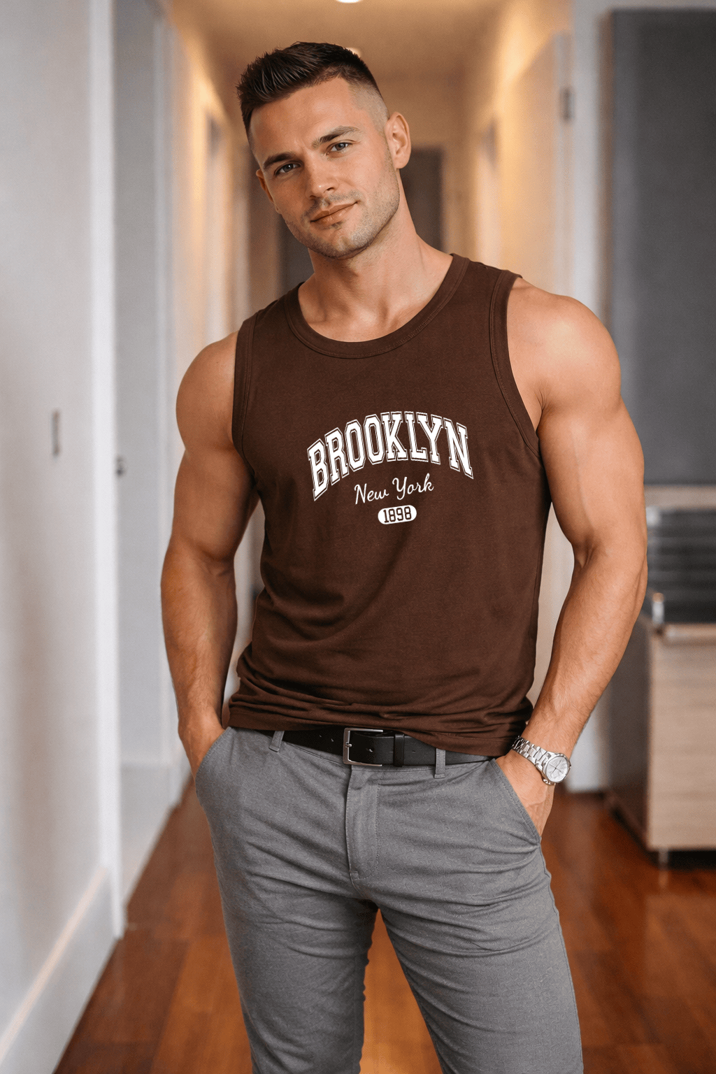 Camiseta Regata Masculina - Brooklyn