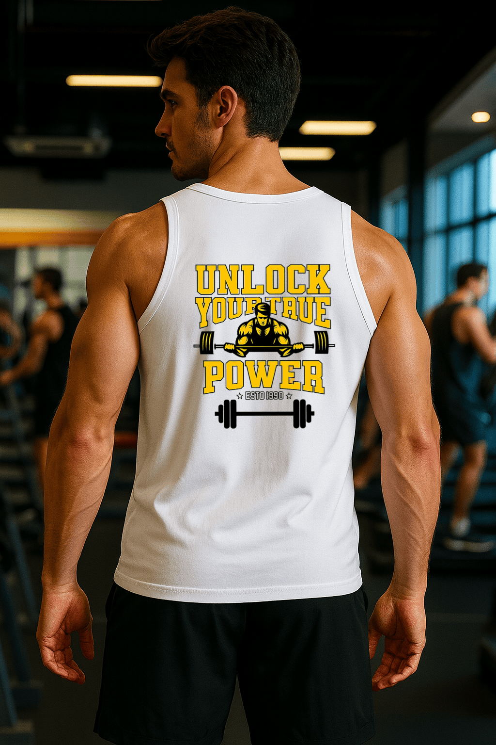 Camiseta Regata Masculina - Unlock Your True Power
