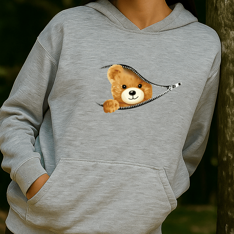 Moletom Feminino Canguru - Sweet Bear