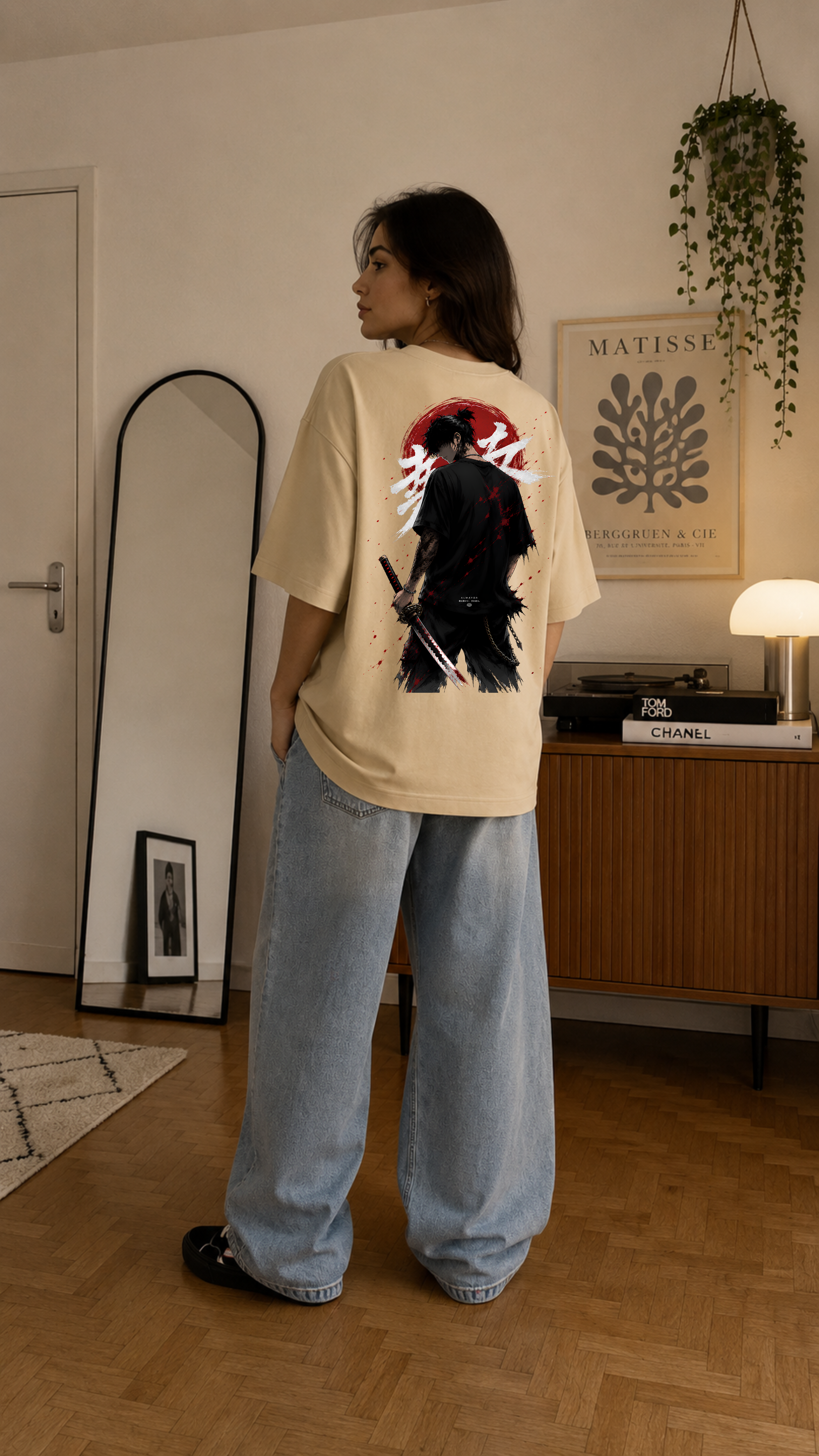 Camisetão Feminino Oversized Almayda - Shadow Ronin
