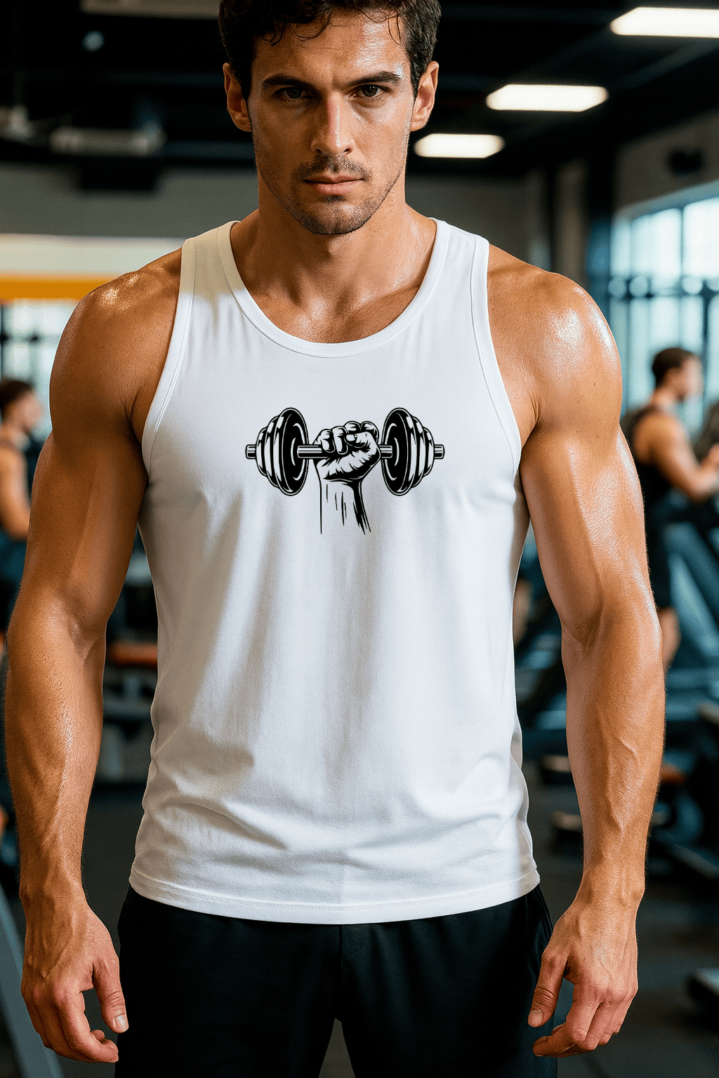 Camiseta Regata Masculina - Halteres