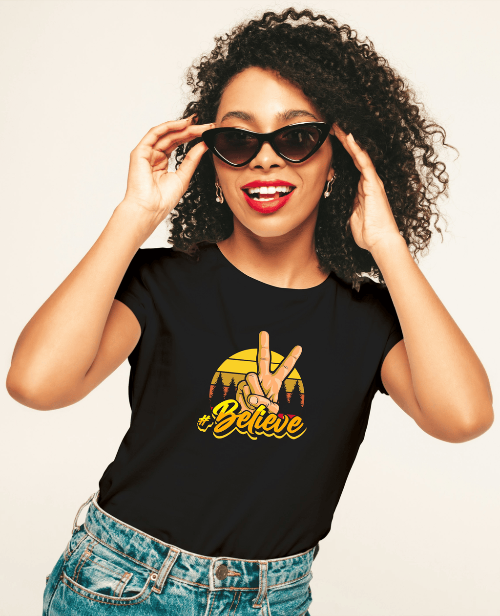 Camiseta Premium Feminina | Retrô Believe