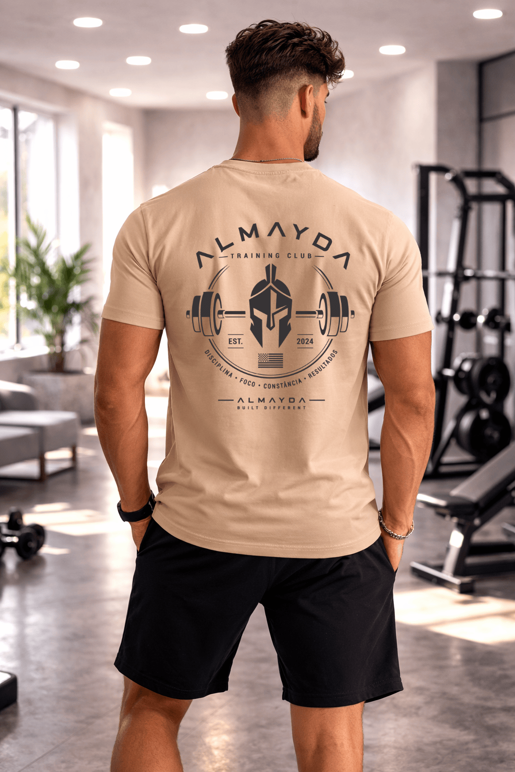Camiseta Masculina Manga Curta - Almayda Training Club