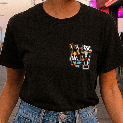 Camiseta Basica Feminina -  NY Graf