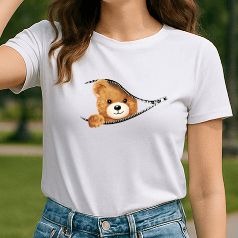 Camiseta Premium Feminina | Sweet Bear